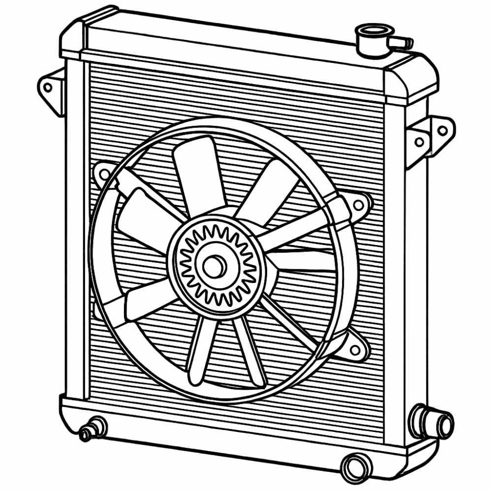 Icoontje Parts Radiator