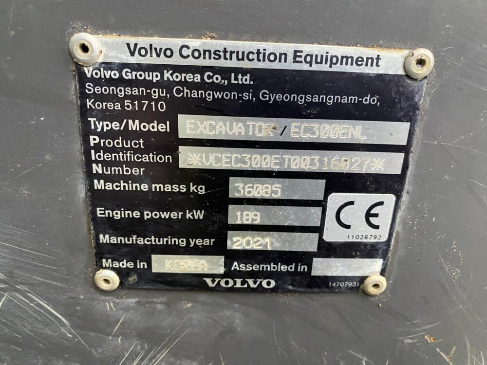 Volvo EC300 ELN Crawled Excavator Lamers Machinery (15)