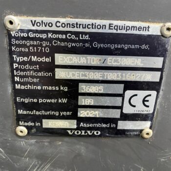 Volvo EC300 ELN Crawled Excavator Lamers Machinery (15)