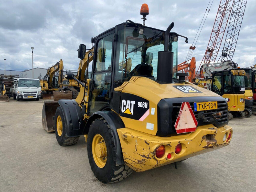Caterpillar 906H wiellader 35km/h Speede