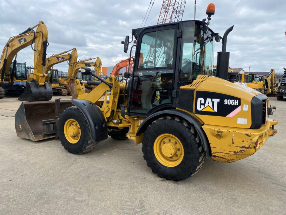 Caterpillar 906H wiellader 35km/h Speede