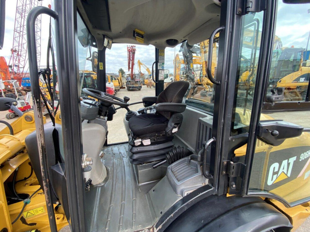 Caterpillar 906H wiellader 35km/h Speede