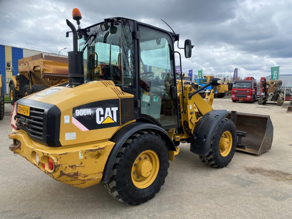 Caterpillar 906H wiellader 35km/h Speede