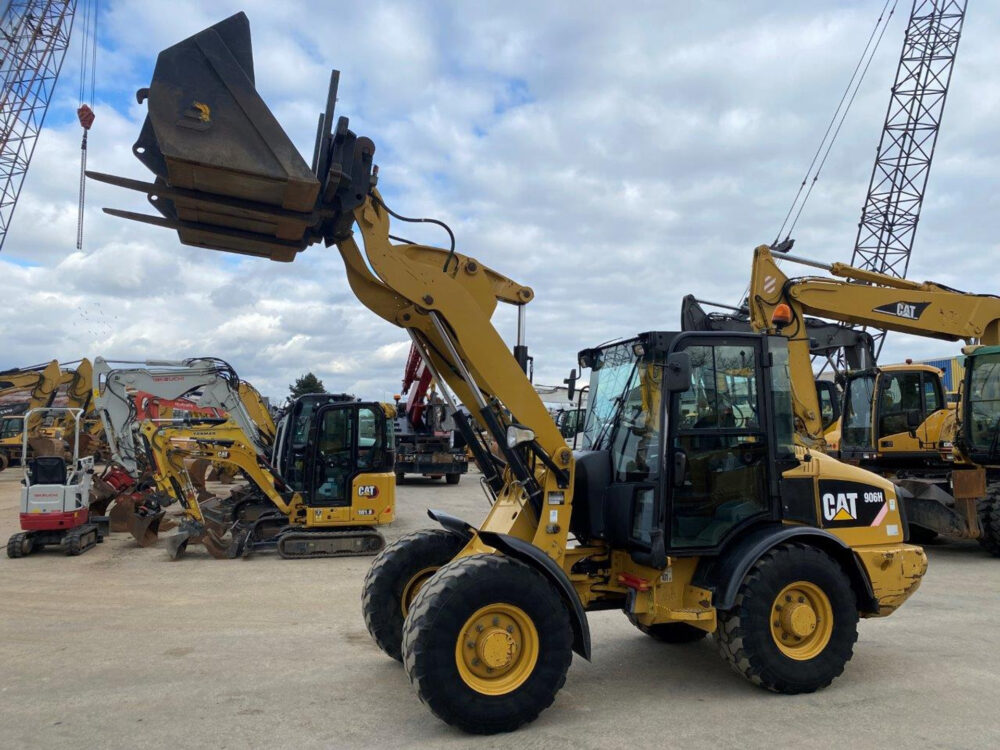 Caterpillar 906H wiellader 35km/h Speede