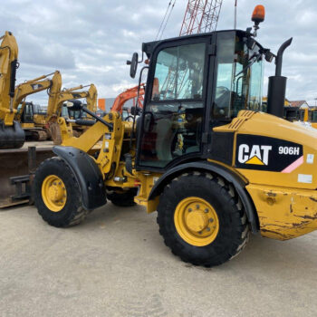 Caterpillar 906H wiellader 35km/h Speede