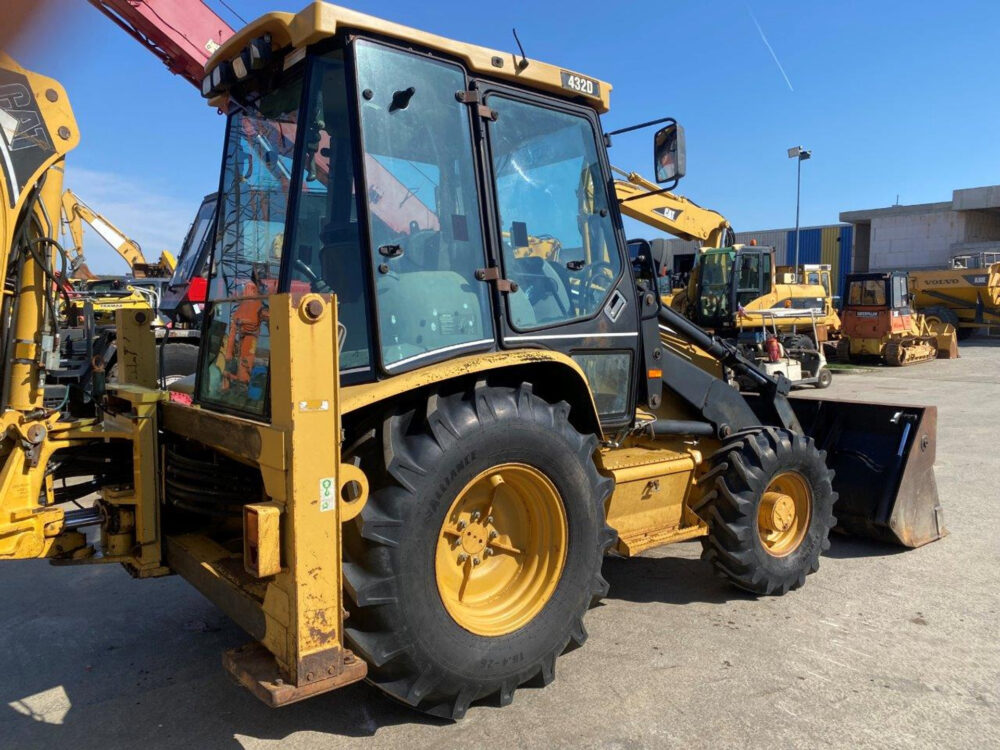 Caterpillar 432D laadgraafcombinatie
