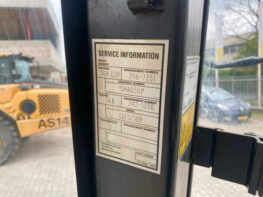 Caterpillar D6 K LGP rupsdozer