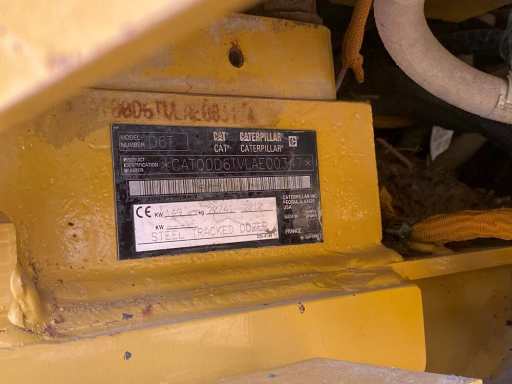Caterpillar D6T XL rupsdozer