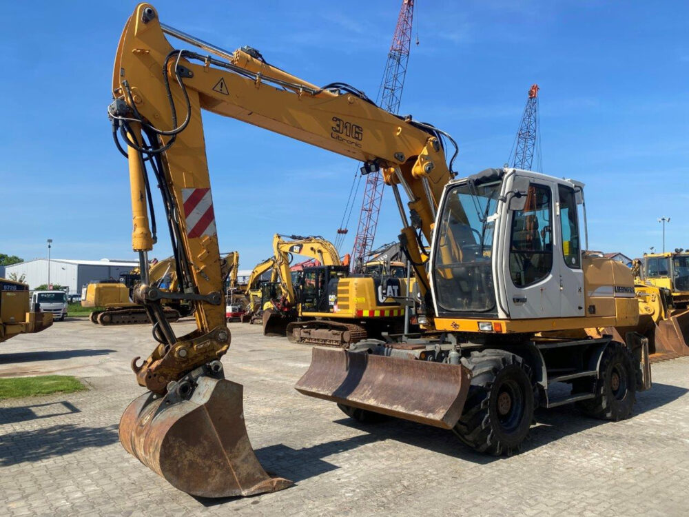 Liebherr A316 mobiele graafmachine