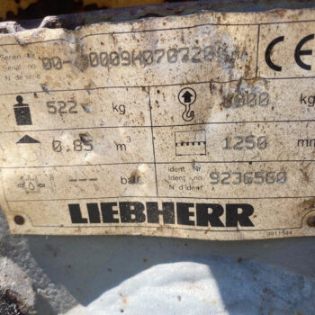 Liebherr A316 mobiele graafmachine