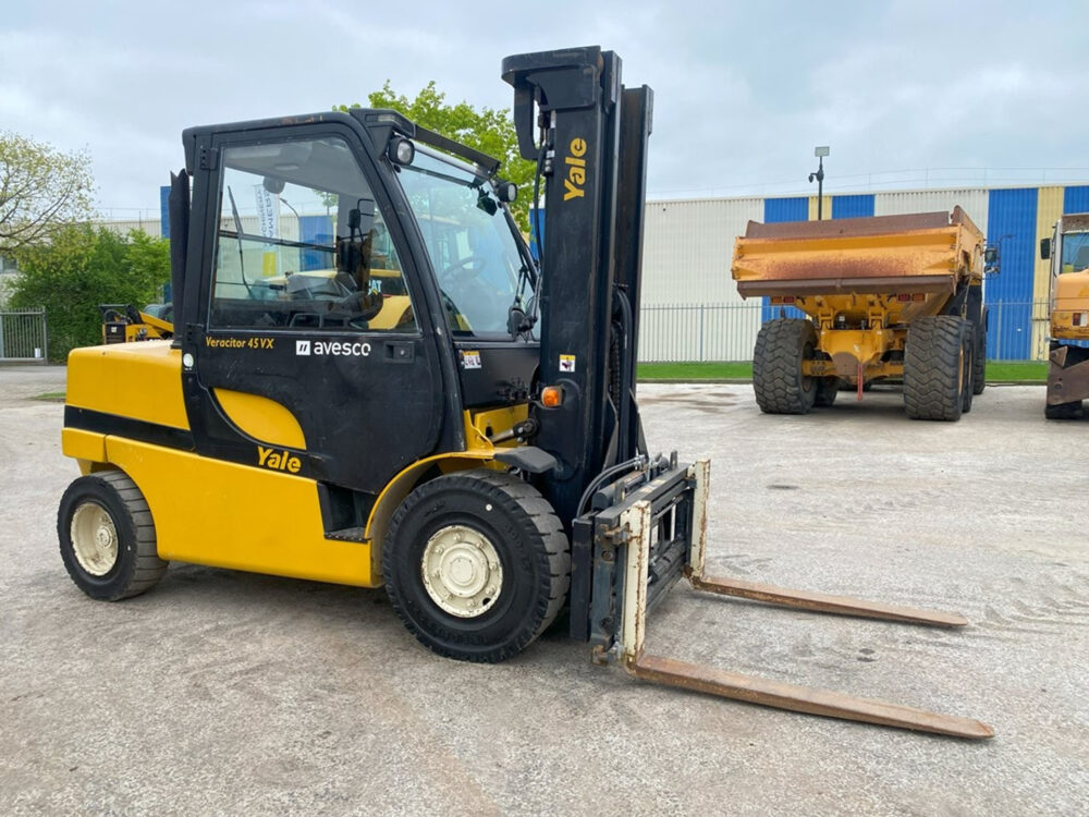 Yale GDP45 VX6 heftruck triplo + SS + FP