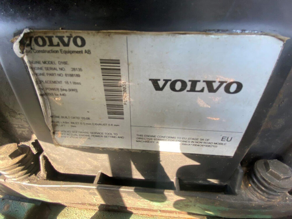 Volvo A40E 6×6 dumper