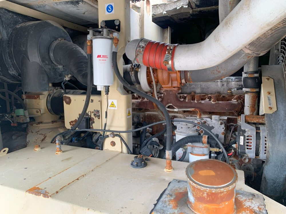 Doosan 12/235 mobiele compressor
