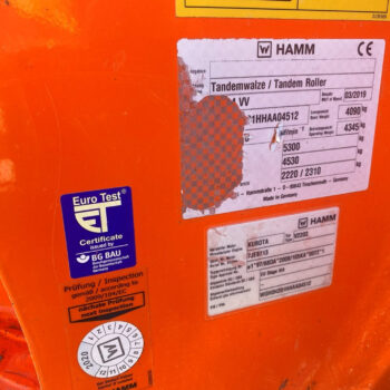 Hamm HD14 VV tandemwals