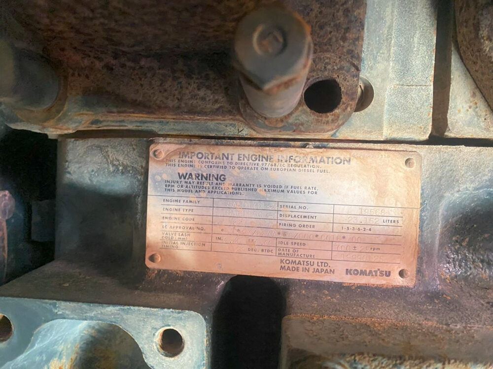 Komatsu WA 600-3 wiellader