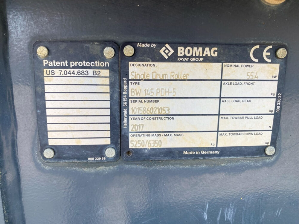 Bomag BW145 PDH-5 wals