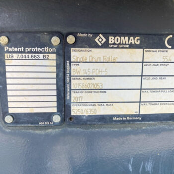 Bomag BW145 PDH-5 wals