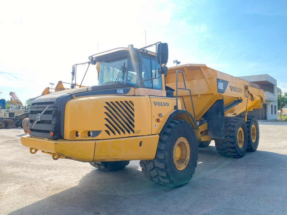 Volvo A30E 6×6 knikdumper
