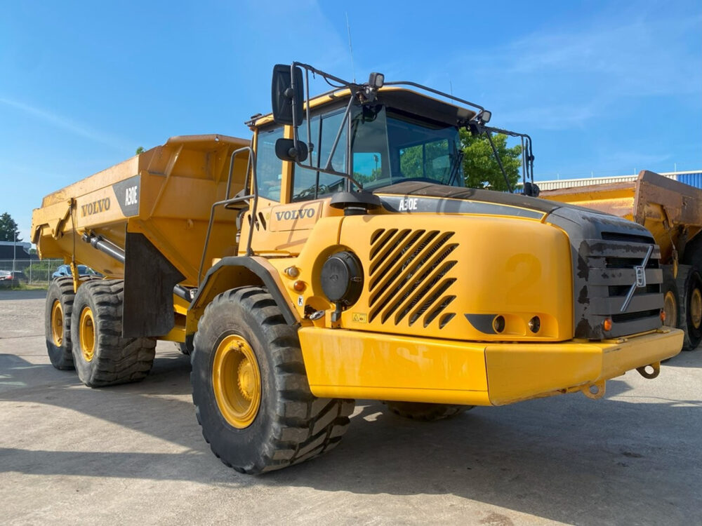 Volvo A30E 6×6 knikdumper