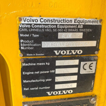 Volvo A30E 6×6 knikdumper