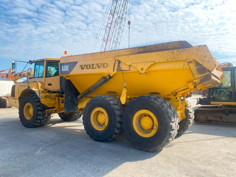 Volvo A30E 6×6 knikdumper
