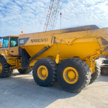 Volvo A30E 6×6 knikdumper