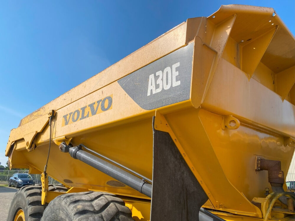 Volvo A30E 6×6 knikdumper