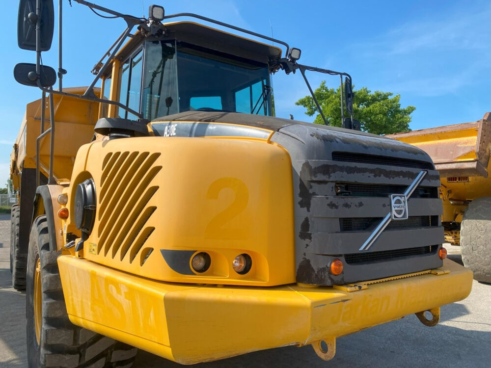 Volvo A30E 6×6 knikdumper