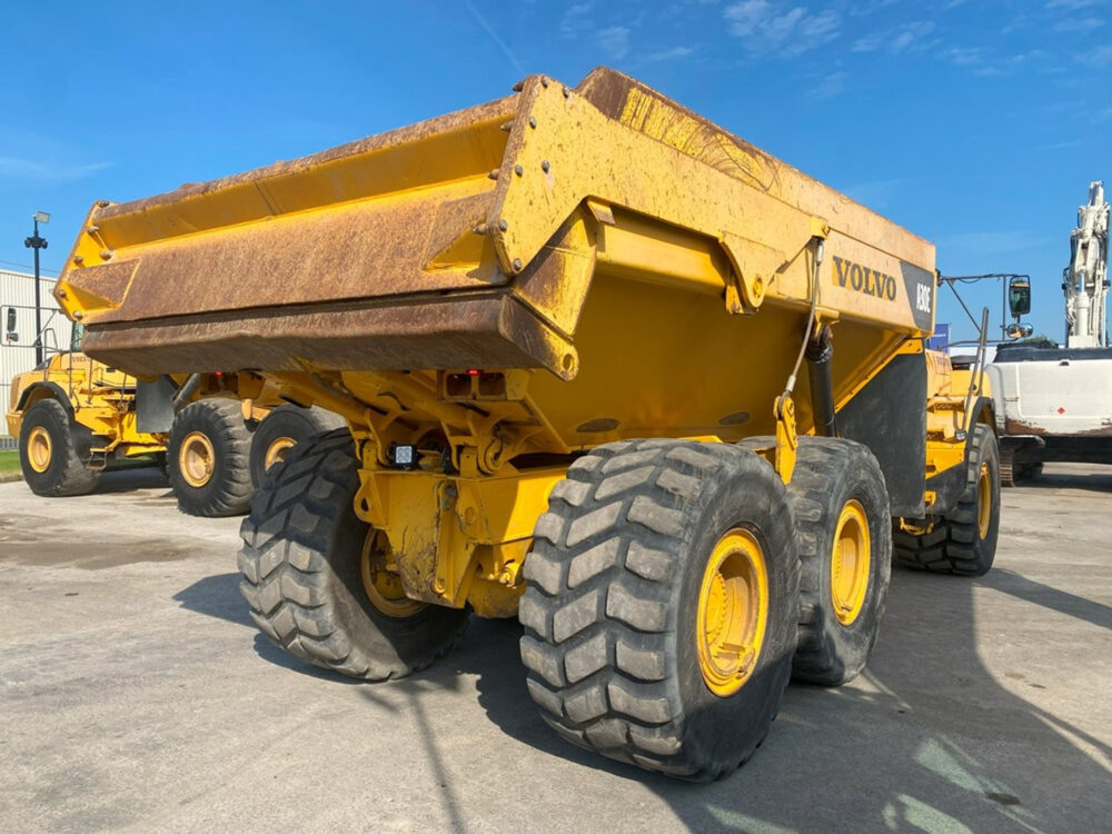 Volvo A30E 6×6 knikdumper