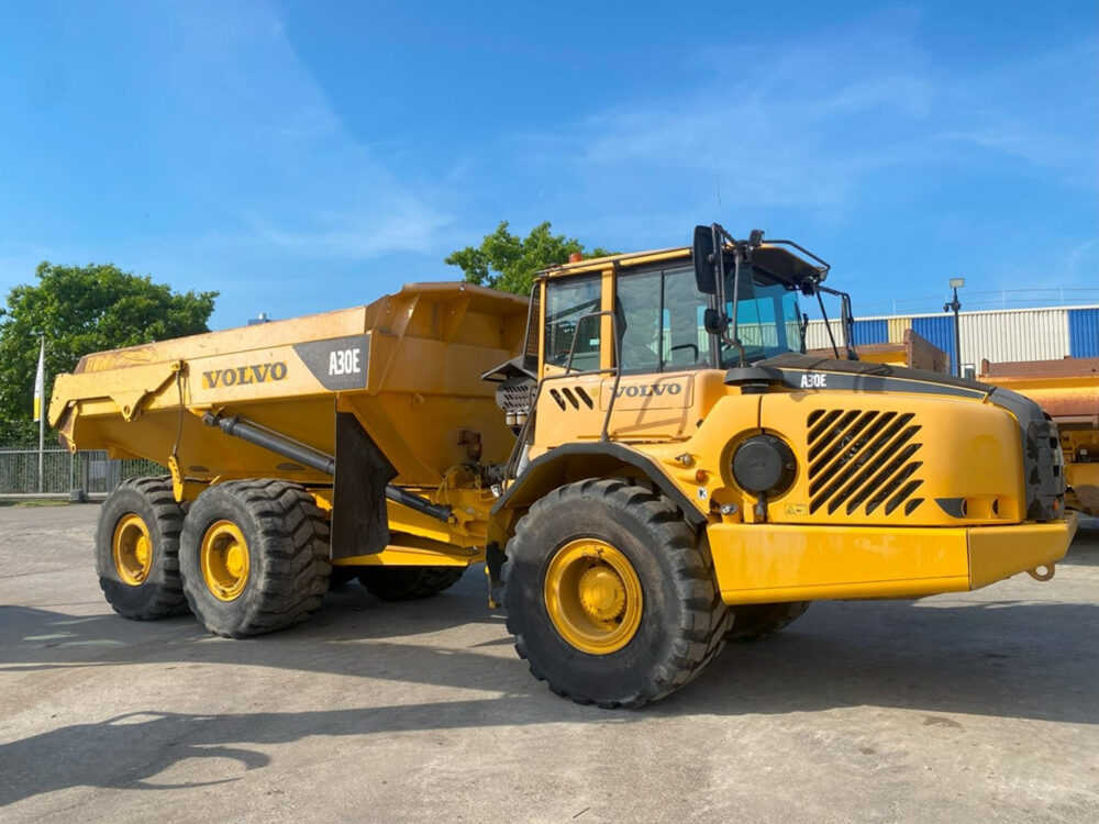 Volvo A30E 6×6 knikdumper