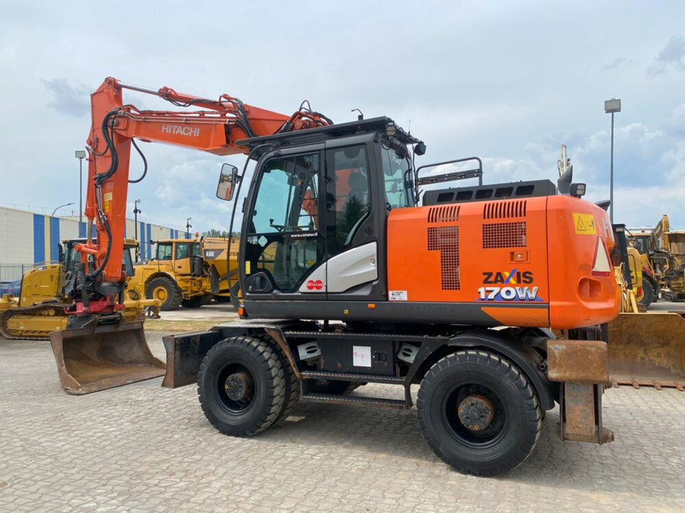 Hitachi ZX170W-6 mobiele graafmachine