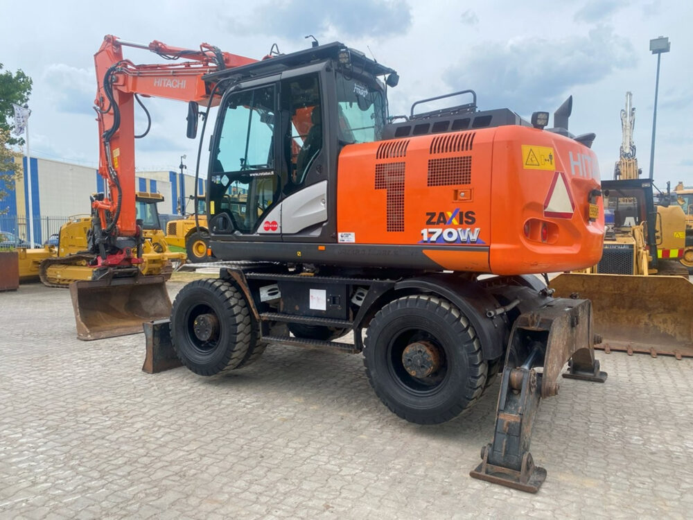 Hitachi ZX170W-6 mobiele graafmachine