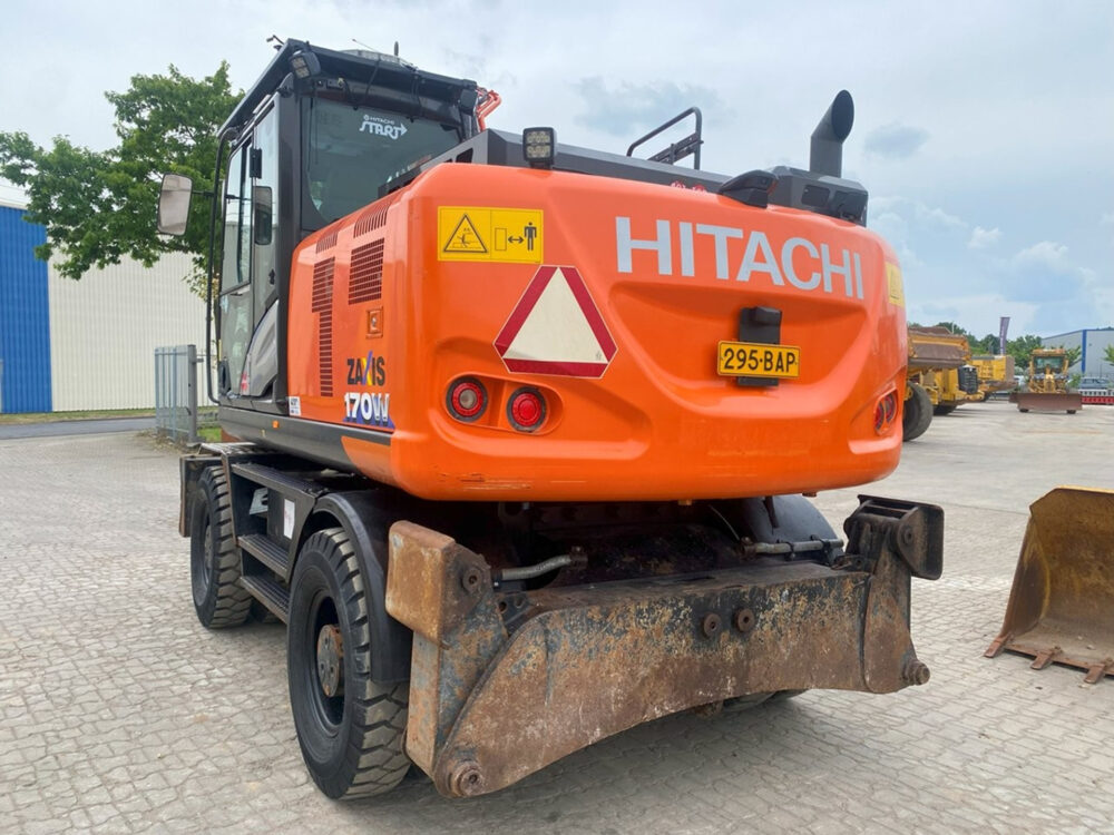 Hitachi ZX170W-6 mobiele graafmachine