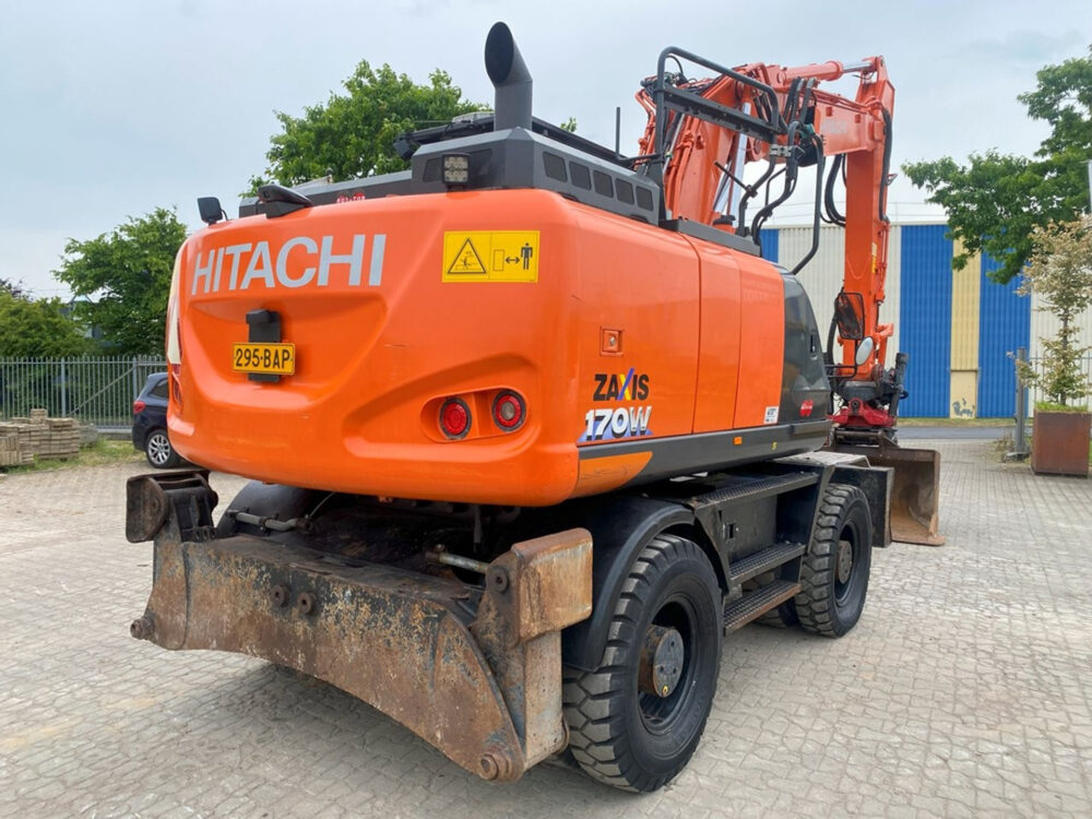 Hitachi ZX170W-6 mobiele graafmachine