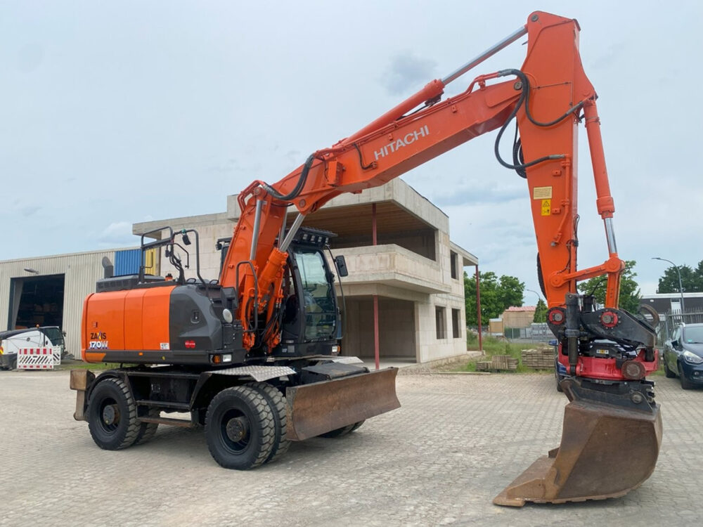 Hitachi ZX170W-6 mobiele graafmachine