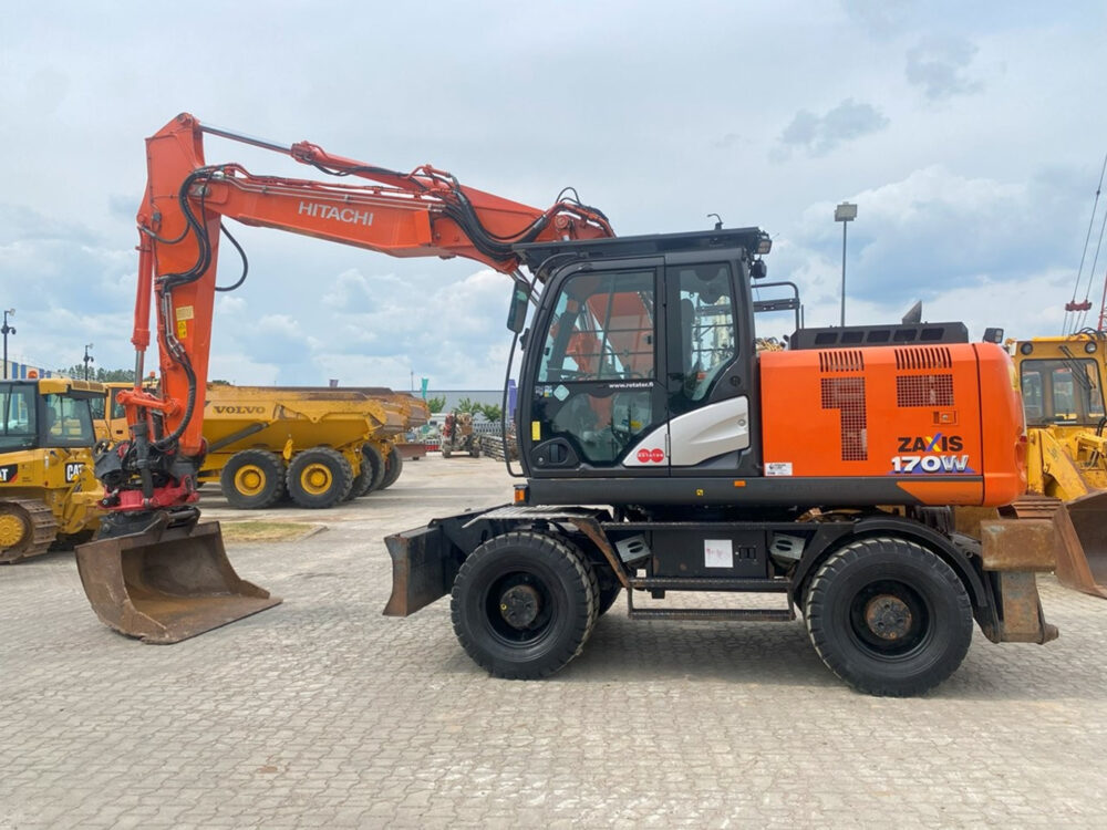 Hitachi ZX170W-6 mobiele graafmachine