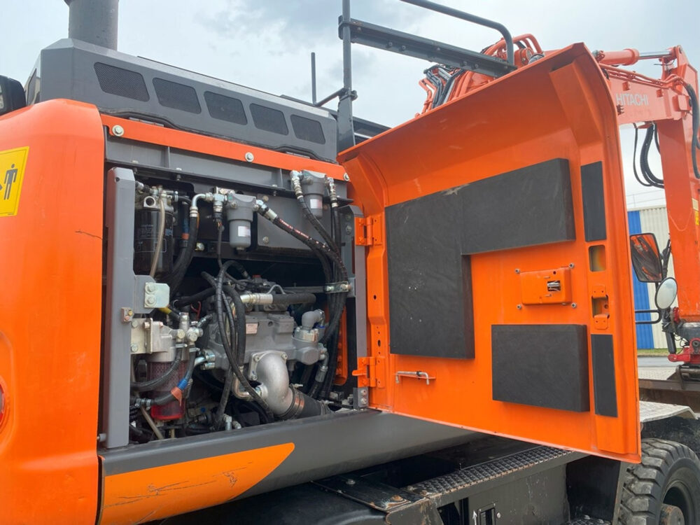 Hitachi ZX170W-6 mobiele graafmachine