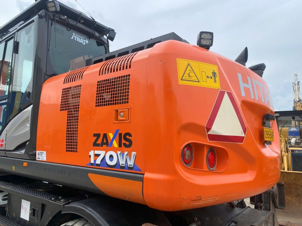 Hitachi ZX170W-6 mobiele graafmachine