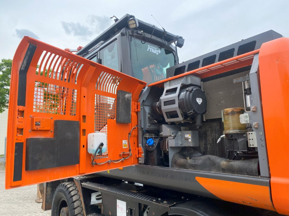 Hitachi ZX170W-6 mobiele graafmachine