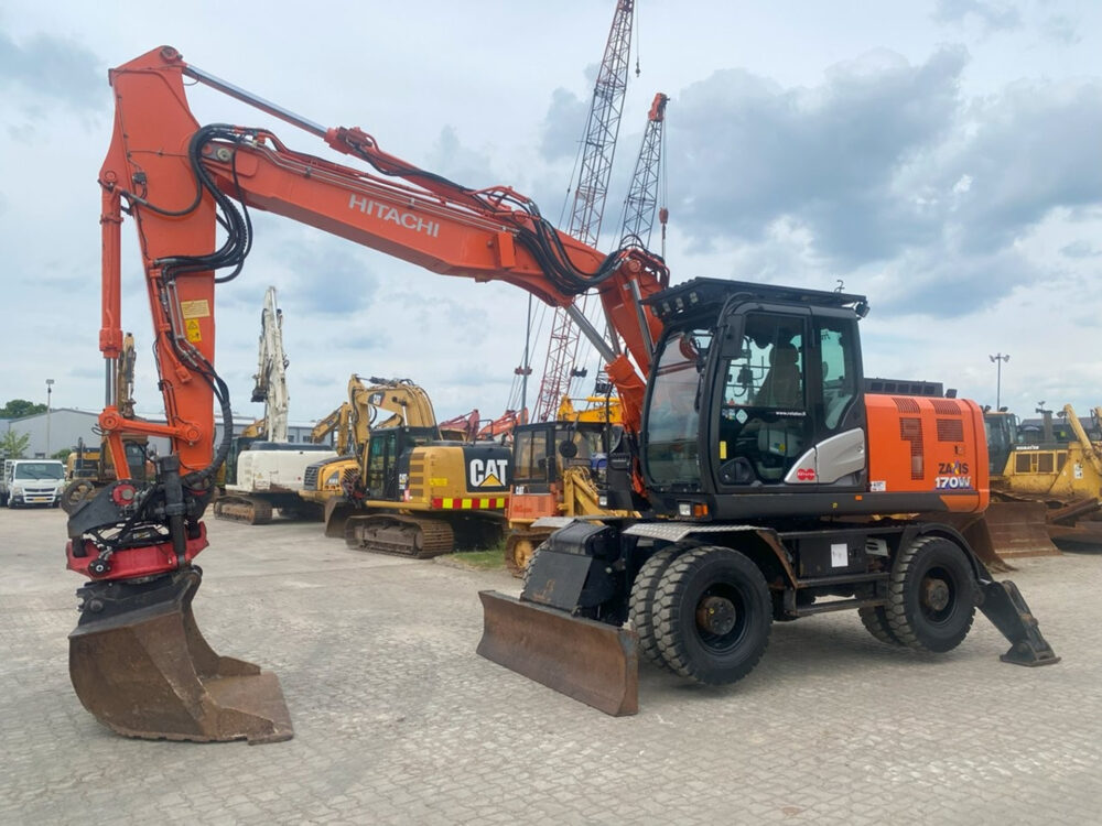 Hitachi ZX170W-6 mobiele graafmachine