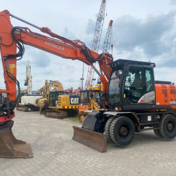 Hitachi ZX170W-6 mobiele graafmachine