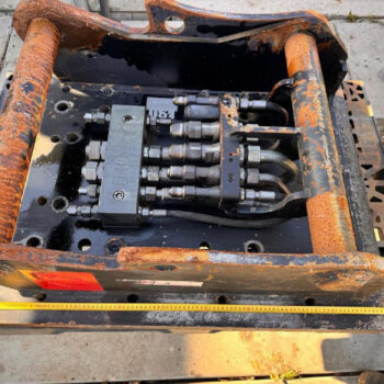OilQuick OQ80 Koppel plaat