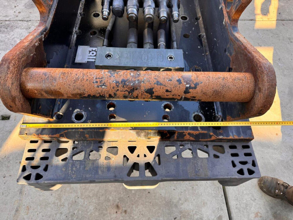 OilQuick OQ80 Koppel plaat