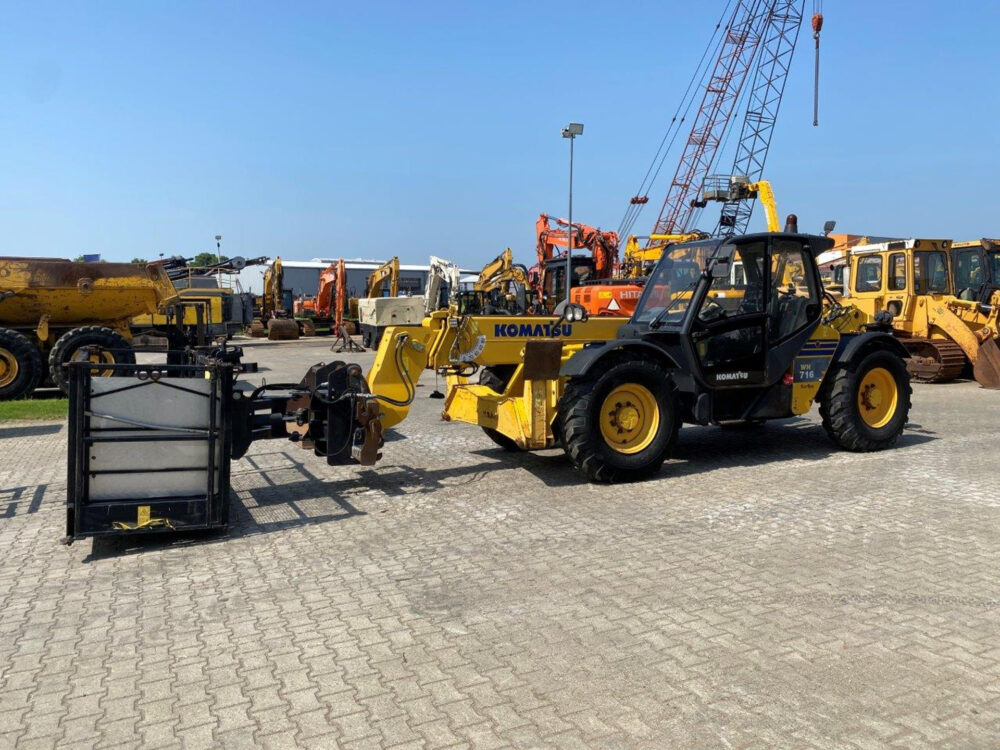 Komatsu WH716 verreiker + AIRCO!