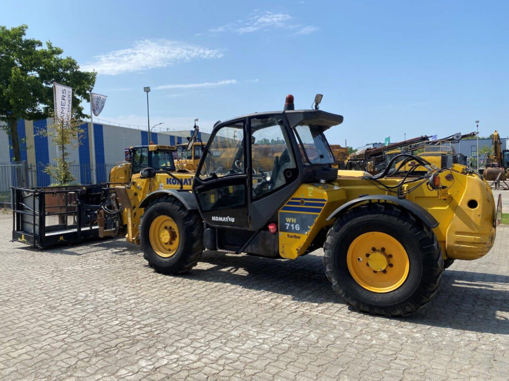 Komatsu WH716 verreiker + AIRCO!