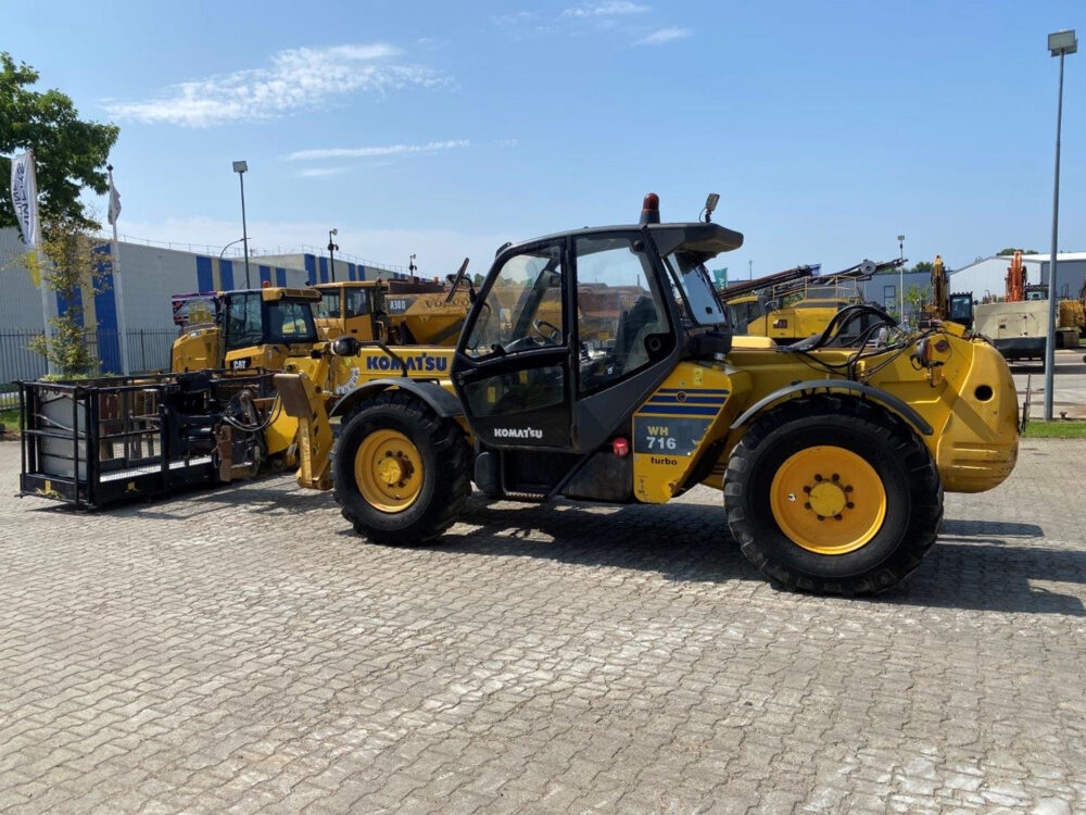 Komatsu WH716 verreiker + AIRCO!
