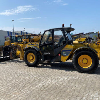 Komatsu WH716 verreiker + AIRCO!