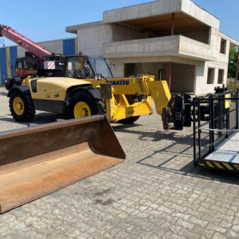 Komatsu WH716 verreiker + AIRCO!