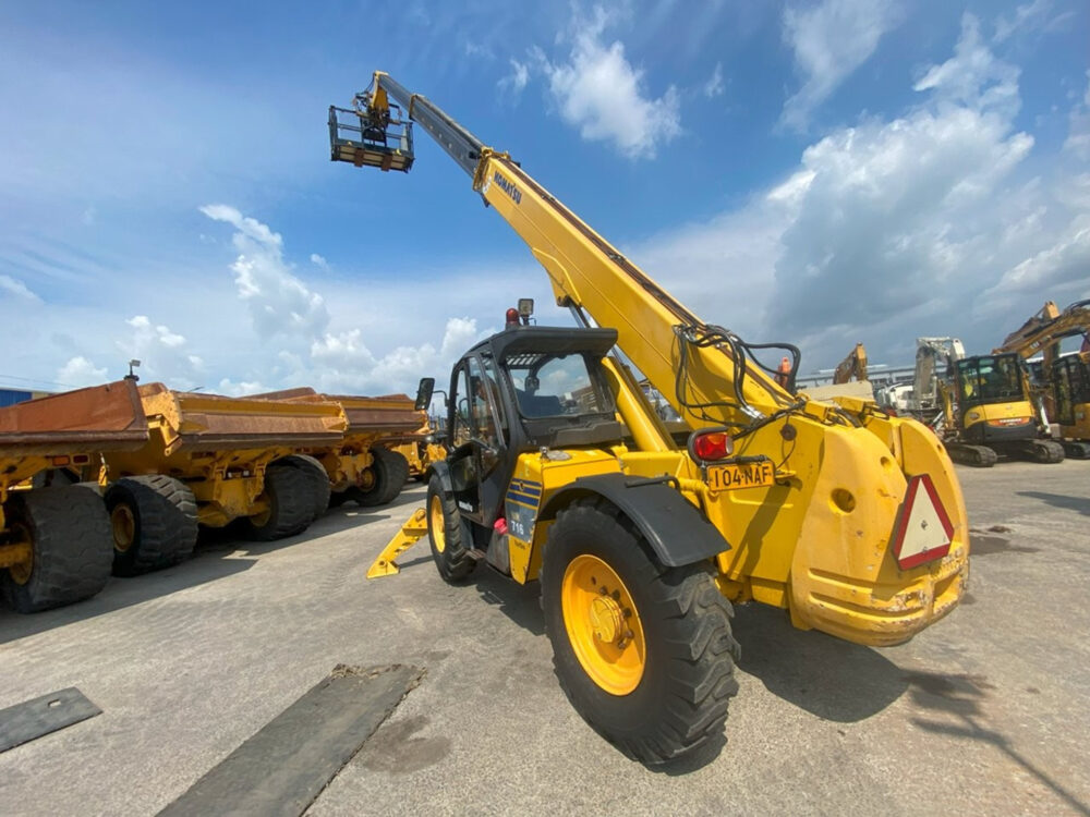 Komatsu WH716 verreiker + AIRCO!