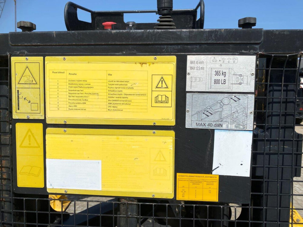 Komatsu WH716 verreiker + AIRCO!